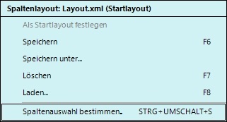 Listendarstellung-Klappliste-Spaltenlayout