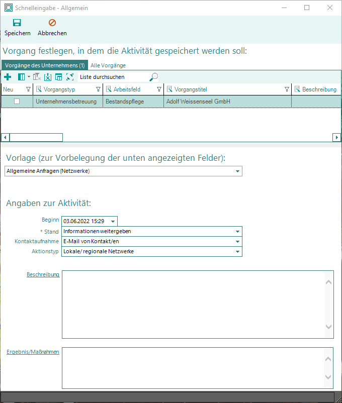 Tutorial-Ansiedlungen-Aktivität-über-Schnelleingabe-erfassen