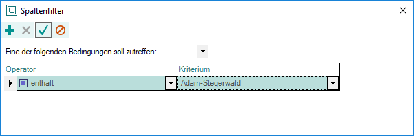 Abfrage Straße