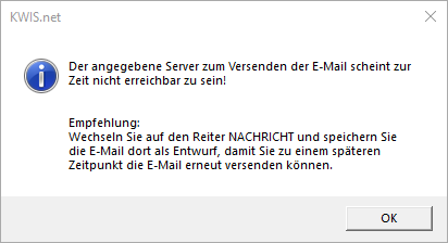 Serien_E_Mail Server nicht erreichbar